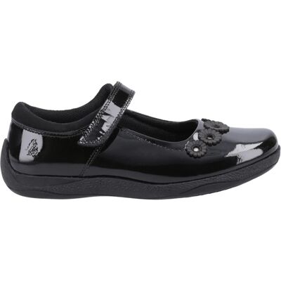 Hush Puppies - Mädchen Schul-Uniform-Schuhe "Christina", Leder (Schwarzer Lack) Schwarz EU 28 / UK 10 Hush Puppies - Mädchen Schul-Uniform-Schuhe "Christina", Leder (Schwarzer Lack) Schwarz EU 28 / UK 10