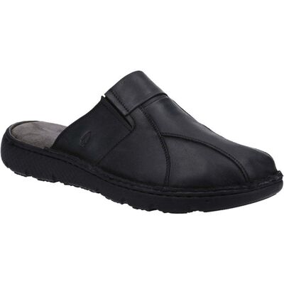Hush Puppies Herren Carson Leder Pantoletten (Schwarz) Schwarz EU 40,5 / UK 7 Hush Puppies Herren Carson Leder Pantoletten (Schwarz) Schwarz EU 40,5 / UK 7