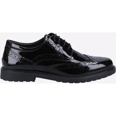 Hush Puppies Verity Leder Damen Lack Schwarze Brogues Schuhe Schwarz EU 36 / UK 3 Hush Puppies Verity Leder Damen Lack Schwarze Brogues Schuhe Schwarz EU 36 / UK 3