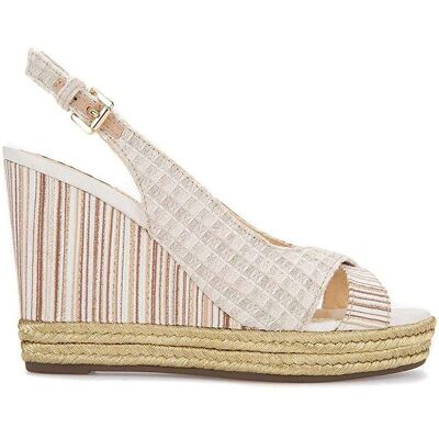 Geox Janira Frauen beige Keile Beige EU 37,5 / UK 4,5 Geox Janira Frauen beige Keile Beige EU 37,5 / UK 4,5
