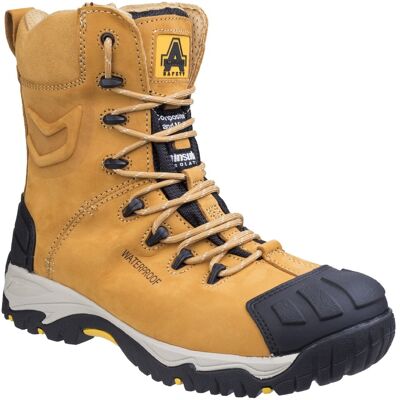 Amblers FS998 Wasserdichter Schnürstiefel mit Sicherheitsschutz Honig EU 42 / UK 8 Amblers FS998 Wasserdichter Schnürstiefel mit Sicherheitsschutz Honig EU 42 / UK 8