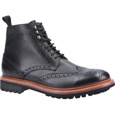 Cotswold Rissington Commando Goodyear Welt Lace Up Stiefel Schwarz EU 42 / UK 8 Cotswold Rissington Commando Goodyear Welt Lace Up Stiefel Schwarz EU 42 / UK 8