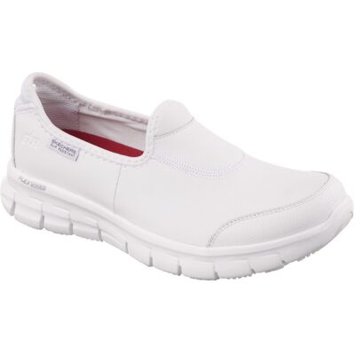 Skechers Damen Sure Track Rutschsichere Slip-On Arbeitssicherheitsschuhe Weiß EU 40,5 / UK 7 Skechers Damen Sure Track Rutschsichere Slip-On Arbeitssicherheitsschuhe Weiß EU 40,5 / UK 7