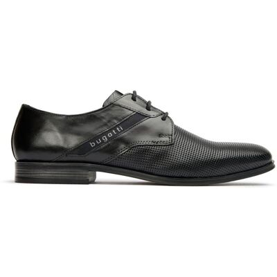 Bugatti Logo Derby Schuhe Schwarz EU 46 / UK 11 Bugatti Logo Derby Schuhe Schwarz EU 46 / UK 11
