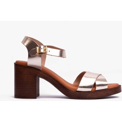 Hush Puppies GEORGIA Damen Sandalen Gold Gold EU 40,5 / UK 7 Hush Puppies GEORGIA Damen Sandalen Gold Gold EU 40,5 / UK 7