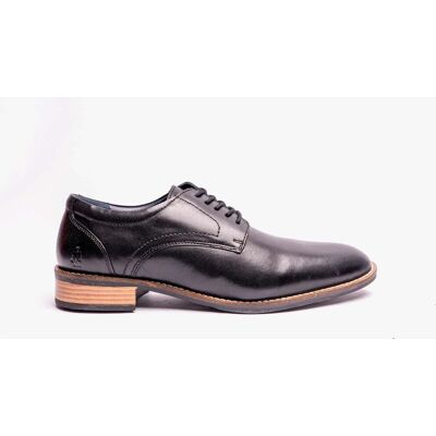Hush Puppies DAMIEN Herren Schnürschuhe Schwarz Schwarz EU 47.5 / UK 12 Hush Puppies DAMIEN Herren Schnürschuhe Schwarz Schwarz EU 47.5 / UK 12