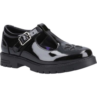 Hush Puppies FIONA Mädchen Leder Schulschuhe Lack Schwarz Schwarz EU 29 / UK 11 Hush Puppies FIONA Mädchen Leder Schulschuhe Lack Schwarz Schwarz EU 29 / UK 11