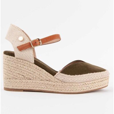 Montevita Keil-Espadrille Esparteo2 Grün Grün US 39 Montevita Keil-Espadrille Esparteo2 Grün Grün US 39
