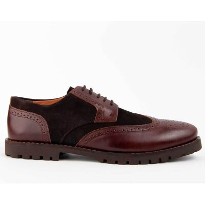 Purapiel Oxford-Schuh Herac Braun Braun EU41 Purapiel Oxford-Schuh Herac Braun Braun EU41