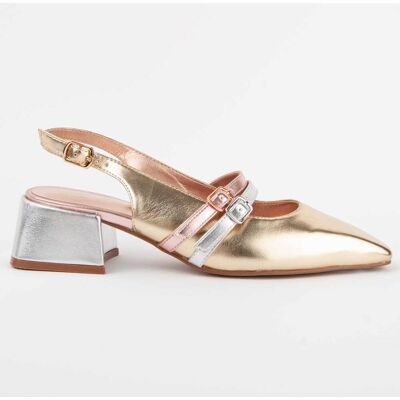 Montevita Absatzschuh Carola2 Gold Gold US 39 Montevita Absatzschuh Carola2 Gold Gold US 39