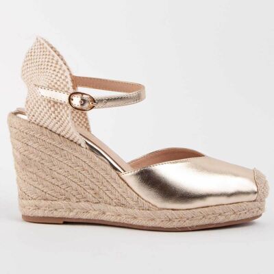 Montevita Espadrille Mit Keilabsatz Balenci4 Gold Gold US 39 Montevita Espadrille Mit Keilabsatz Balenci4 Gold Gold US 39