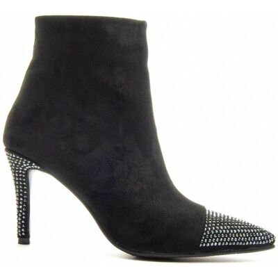Montevita Absatz-Stiefelette Punternt Schwarz Schwarz US 39 Montevita Absatz-Stiefelette Punternt Schwarz Schwarz US 39