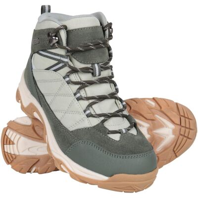 Mountain Warehouse - Damen Wanderstiefel "Rapid", Wildleder (Helles Khaki) Khaki EU 38 / UK 5 Mountain Warehouse - Damen Wanderstiefel "Rapid", Wildleder (Helles Khaki) Khaki EU 38 / UK 5