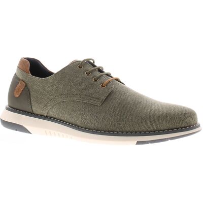 Hush Puppies Herren Schnürschuhe Bruce Canvas Grün Grün EU 43 / UK 9 Hush Puppies Herren Schnürschuhe Bruce Canvas Grün Grün EU 43 / UK 9
