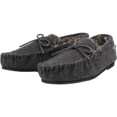 Dunlop Herren Mokassins mit Memory Foam Grau EU 46 / UK 11 Dunlop Herren Mokassins mit Memory Foam Grau EU 46 / UK 11