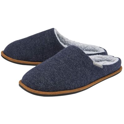 Dunlop Herren Plüschgefütterte Hausschuhe mit Memory Foam Marine EU 40,5 / UK 7 Dunlop Herren Plüschgefütterte Hausschuhe mit Memory Foam Marine EU 40,5 / UK 7