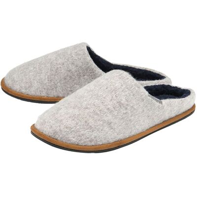 Dunlop Herren Plüsch gefütterte Hausschuhe mit Memory-Schaum Monochromes Multi EU 47.5 / UK 12 Dunlop Herren Plüsch gefütterte Hausschuhe mit Memory-Schaum Monochromes Multi EU 47.5 / UK 12
