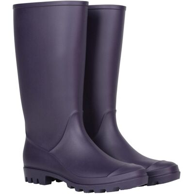 Mountain Warehouse - Damen Gummistiefel "Splash" (Dunkel-Lila) Lila EU 37 / UK 4 Mountain Warehouse - Damen Gummistiefel "Splash" (Dunkel-Lila) Lila EU 37 / UK 4