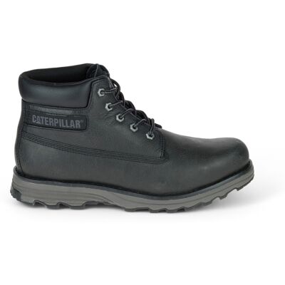Caterpillar Herren Founder Ankle Boots aus schwarzem Leder für den Alltag Schwarz EU 47.5 / UK 12 Caterpillar Herren Founder Ankle Boots aus schwarzem Leder für den Alltag Schwarz EU 47.5 / UK 12