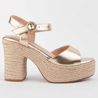 Montevita Sandale Mit Absatz Iliad Gold Gold EU 38 Montevita Sandale Mit Absatz Iliad Gold Gold EU 38
