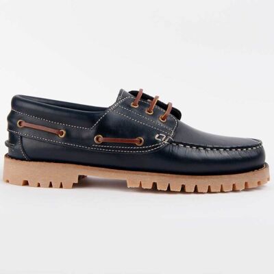 Purapiel Bootsschuhe Pullnauc Blau Blau EU40 Purapiel Bootsschuhe Pullnauc Blau Blau EU40