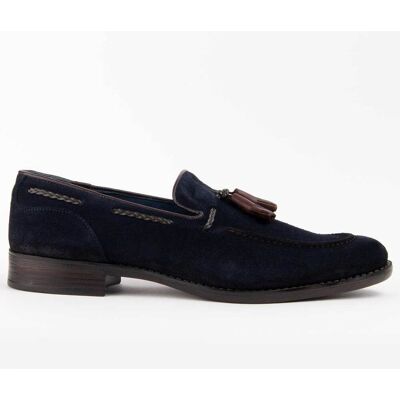 Purapiel Mokassin Moretto2 Blau Blau EU44 Purapiel Mokassin Moretto2 Blau Blau EU44