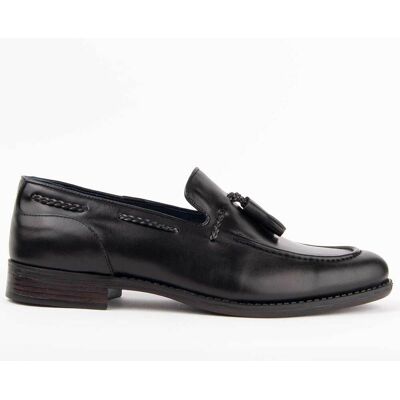 Purapiel Mokassin Moretto3 Schwarz Schwarz EU42 Purapiel Mokassin Moretto3 Schwarz Schwarz EU42