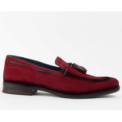 Purapiel Mokassin Moretto2 Rot Rot EU42 Purapiel Mokassin Moretto2 Rot Rot EU42