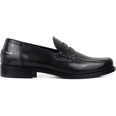 Alberto Leder-Mokassins Grau Grau US 39 Alberto Leder-Mokassins Grau Grau US 39