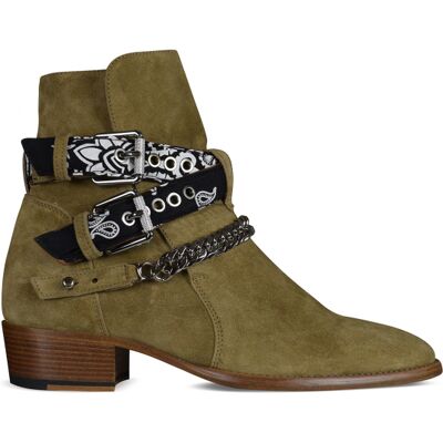 AMIRI Bottinen Bandana Buckle Braun Braun EU42 AMIRI Bottinen Bandana Buckle Braun Braun EU42