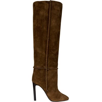 Saint Laurent Mica Stiefel Braun Braun 40,5 EU/IT Saint Laurent Mica Stiefel Braun Braun 40,5 EU/IT