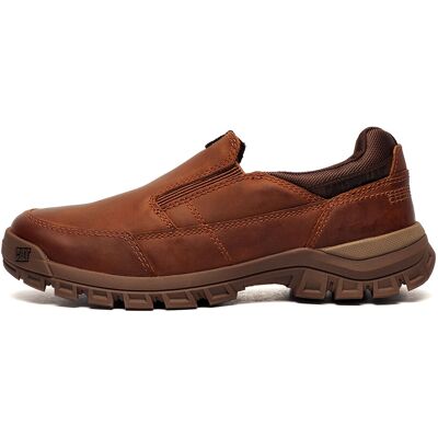 Caterpillar CAT Schwellen Herren Leder Schlupfschuhe Braun EU 44.5 / UK 10 Caterpillar CAT Schwellen Herren Leder Schlupfschuhe Braun EU 44.5 / UK 10