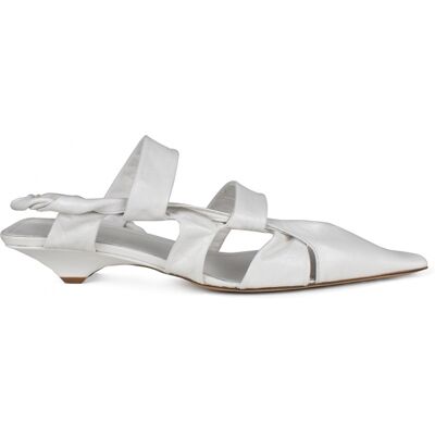 Bottega Veneta Sandalen BV Point Weiß Weiß EU41 Bottega Veneta Sandalen BV Point Weiß Weiß EU41