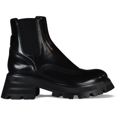 Alexander McQueen Wander Chelsea Stiefeletten Schwarz Schwarz EU 36 Alexander McQueen Wander Chelsea Stiefeletten Schwarz Schwarz EU 36