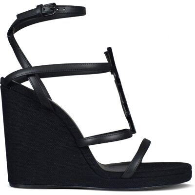 Saint Laurent Cassandra Espadrilles Schwarz Schwarz 35,5 EU/IT Saint Laurent Cassandra Espadrilles Schwarz Schwarz 35,5 EU/IT