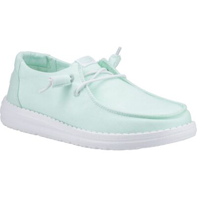 HEYDUDE Wendy Canvas Slipper für Damen Blau EU 40,5 / UK 7 HEYDUDE Wendy Canvas Slipper für Damen Blau EU 40,5 / UK 7