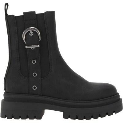 Rocket Dog - Damen Stiefeletten "Dekko", Schnalle (Schwarz) Schwarz EU 40,5 / UK 7 Rocket Dog - Damen Stiefeletten "Dekko", Schnalle (Schwarz) Schwarz EU 40,5 / UK 7