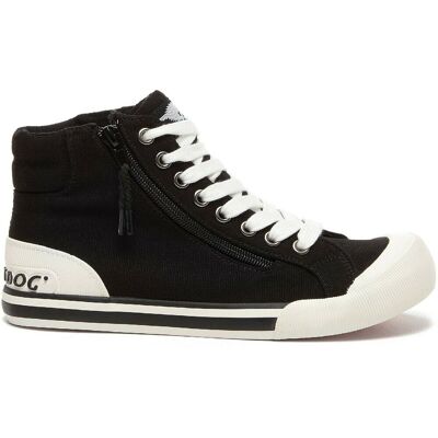 Rocket Dog - Damen Sneaker "Jazzin Hi" (Schwarz) Schwarz EU 40,5 / UK 7 Rocket Dog - Damen Sneaker "Jazzin Hi" (Schwarz) Schwarz EU 40,5 / UK 7