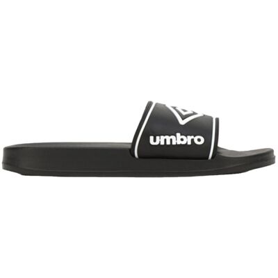Umbro - Herren/Damen Unisex Badesandale "Aruba" (Schwarz/Weiß) Schwarz Umbro - Herren/Damen Unisex Badesandale "Aruba" (Schwarz/Weiß) Schwarz