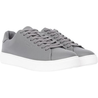 Duck and Cover - Herren Sneaker "Kremes", PU-Lederoptik (Blaugrün) Taupe EU 44.5 / UK 10 Duck and Cover - Herren Sneaker "Kremes", PU-Lederoptik (Blaugrün) Taupe EU 44.5 / UK 10
