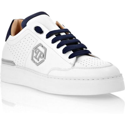Philipp Plein Sneaker Weiß Blau EU 36 Philipp Plein Sneaker Weiß Blau EU 36