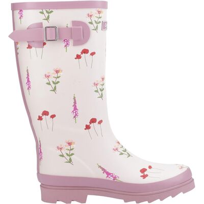 Cotswold Wildblumen Damen Gummistiefel Rosa EU 37 / UK 4 Cotswold Wildblumen Damen Gummistiefel Rosa EU 37 / UK 4