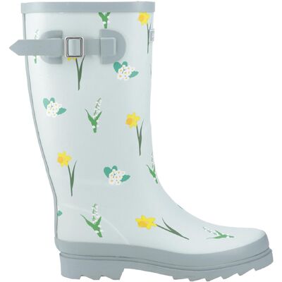 Cotswold Wildblumen Damen Gummistiefel Blau EU 36 / UK 3 Cotswold Wildblumen Damen Gummistiefel Blau EU 36 / UK 3