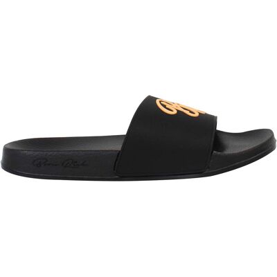 Born Rich Barreca Herren Schwarz/Orange Slipper Schwarz EU 42 / UK 8 Born Rich Barreca Herren Schwarz/Orange Slipper Schwarz EU 42 / UK 8