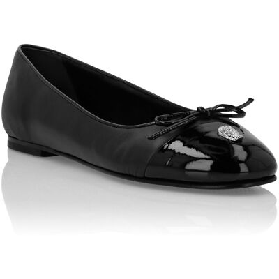 Philipp Plein Ballerinas Totenkopf Schwarz EU 37 Philipp Plein Ballerinas Totenkopf Schwarz EU 37