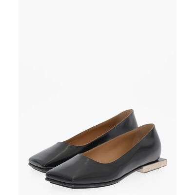 Maison Margiela MM22 Lackleder-Ballerinas mit quadratischem Absatz in Schwarz Schwarz EU 36 Maison Margiela MM22 Lackleder-Ballerinas mit quadratischem Absatz in Schwarz Schwarz EU 36