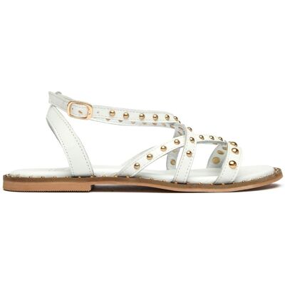 Sole Rach Gladiator Sandalen Weiß EU 38 / UK 5 Sole Rach Gladiator Sandalen Weiß EU 38 / UK 5