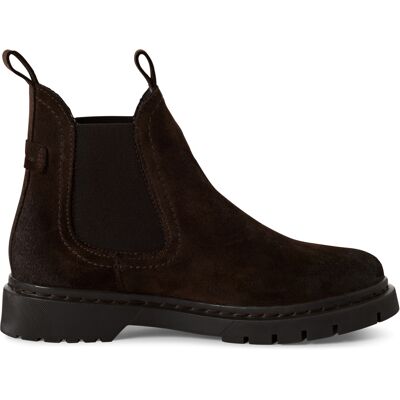 Tamaris Damen Mocca Braun Wildleder Klassische Chelsea Stiefeletten Braun EU42 Tamaris Damen Mocca Braun Wildleder Klassische Chelsea Stiefeletten Braun EU42
