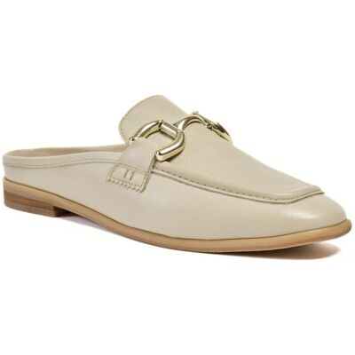 Pod Mila Leder Damen Taupe Mules Taupe EU 38 / UK 5 Pod Mila Leder Damen Taupe Mules Taupe EU 38 / UK 5