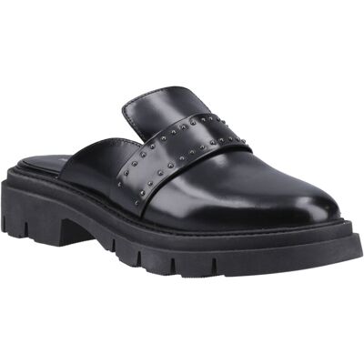 Hush Puppies Nicole Nieten Leder Damen Schwarz Mules Schwarz EU 38 / UK 5 Hush Puppies Nicole Nieten Leder Damen Schwarz Mules Schwarz EU 38 / UK 5